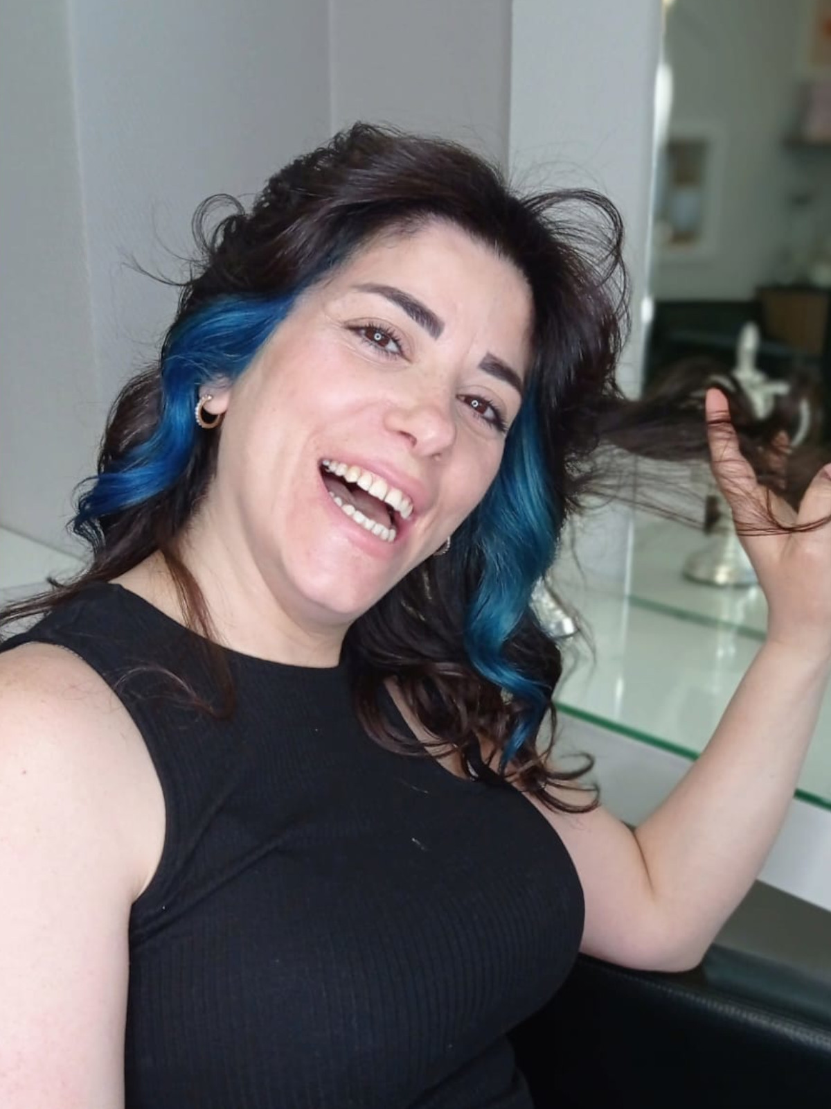 Foto: Friseurgehilfin Efi aus Syrien